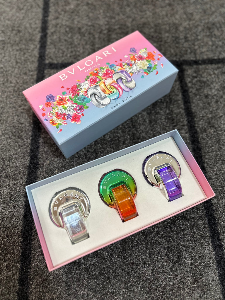 Bvlgari Omnia Miniature Fragrance Set Of 3Pcs 30ml